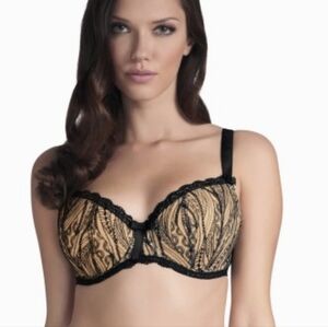 Fauve Fantasie Maya Padded Half Cup Bra, 30E UK